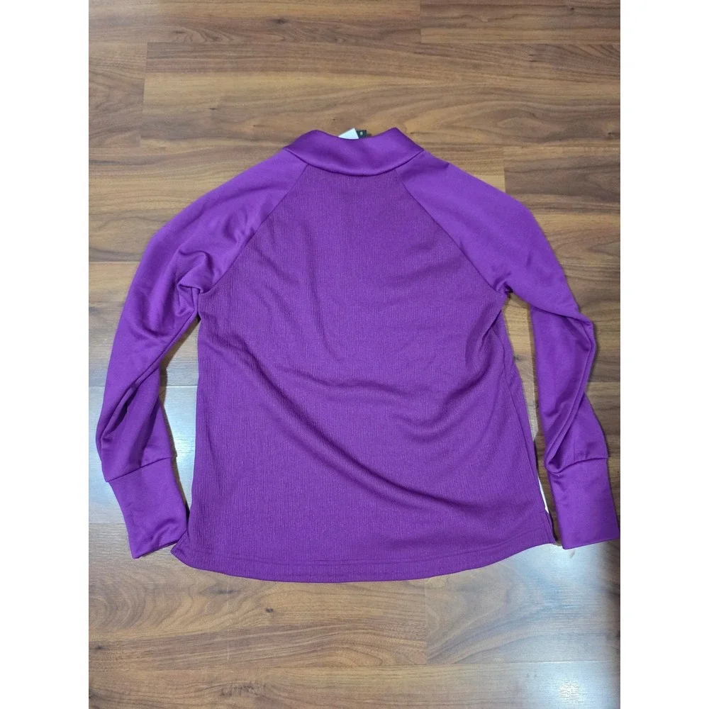 Nike Golf Pullover Womens Small Purple NWT Therma Dri-Fit CU0817-502
